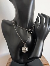 Jette Joop Kette mit Kugel Anhänger 925 Silber Sterne Bowl Magic