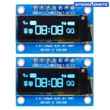 0.49/0.69/0.91/0.96/1.3 inch OLED Display Module IIC I2C/SPI Screen For Arduino