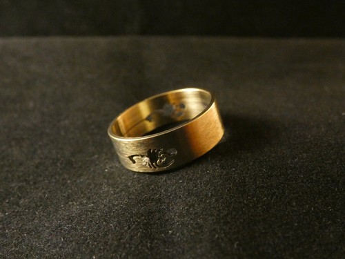 Skorpion ring karat - skorpion,