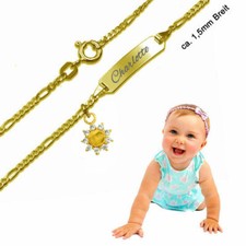 Baby Figaro Namen Armband mit