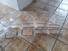 8 x A 5 Preisaufstelle Aufstelle Acryl Tischaufsteller Posten Plastik