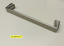 Möbelgriff  201 ALNO Br. 181mm  LA 160, Zinkdruckguss Edelstahl Optik 