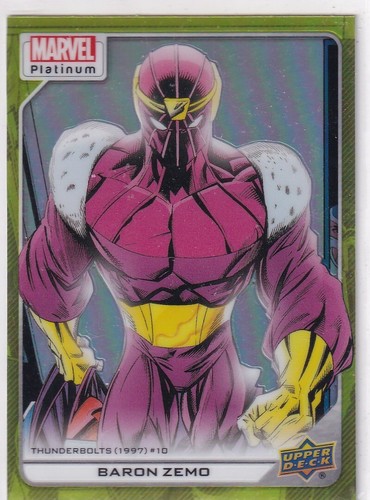 Upper deck 2022 marvel - deck,