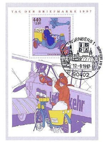 Brd 1997 tag der - tag, briefmarke