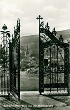 Ansichtskarte Bad Salzschlirf Blick aus der Mariengrotte  (Nr.9278)