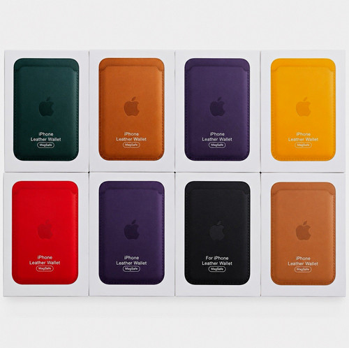 Apple magsafe leather wallet - magsafe,