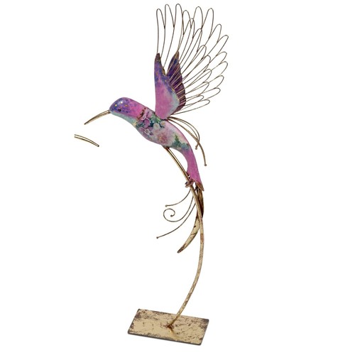 Dekofigur kolibri vogel pink - dekofigur, kolibri,