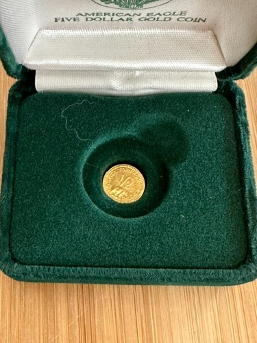 Kalifornischer gold dollar - kalifornischer, gold-1/2-dollar