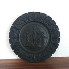 Vintage Gusseisen Dekorative Teller Wandteller