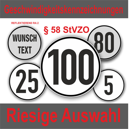 Geschwindigkeitsschild 20cm - geschwindigkeitsschild,,