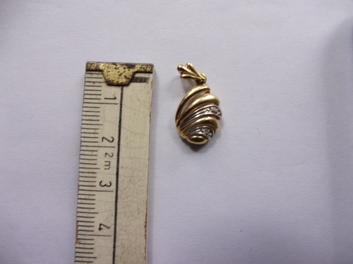 750er massiver gold - , gold-anhänger