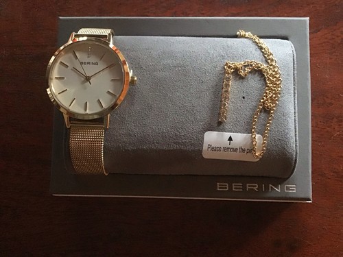 Bering damenuhr mit kette - bering,