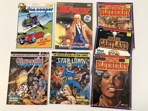 Comic alben konvolut 80er - 7, (80er
