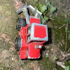 Vintage Druckguss roter Taktor