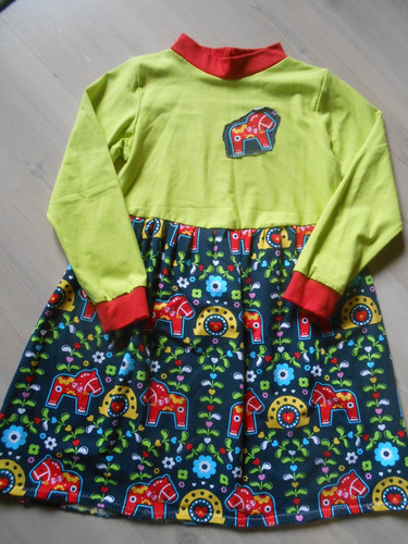 Leichtes jersey kleid - leichtes, gr