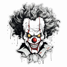 Autoaufkleber Sticker Horror