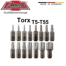 Athlet Torx Bits T5-T55 | T5 T6 T7 T8 T9 T10 T15 T20 T25 T27 T30 T40 T45 T50 T55