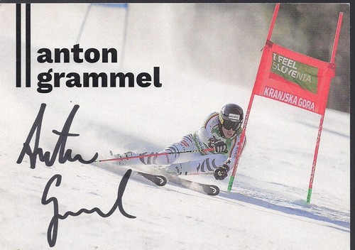 Autogramm anton grammel - anton,