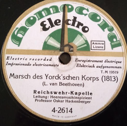 Reichswehr kapelle marsch des - marsch,