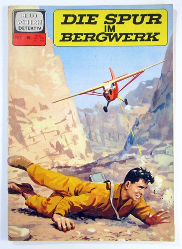 Bildschirm detektiv comic heft - detektiv,