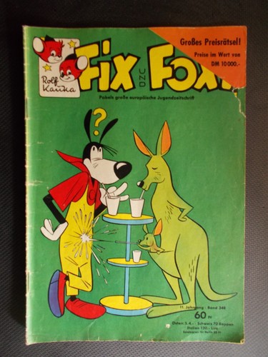 Comic heft fix und foxi - fix, nr