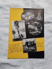 DDR Werbung Prospekt Kamera