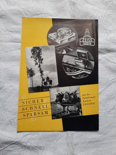 Ddr werbung prospekt kamera - werbung,