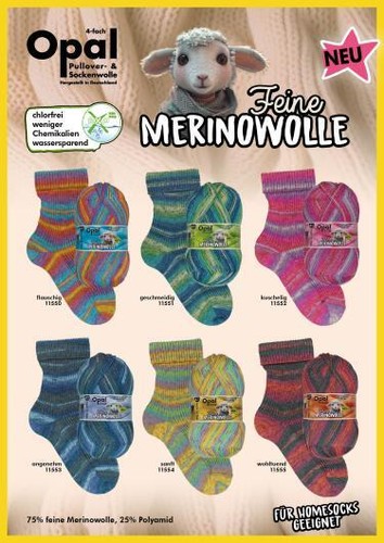 Opal feine merinowolle - feine,