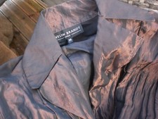 Evelin Brandt BERLIN Jacke / Gehrock in bronze mit Metallfaden