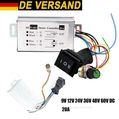 Pwm drehzahlregler reversible - drehzahlregler,
