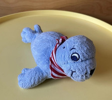 TCM Tchibo Badetier Frottee Robbe Seehund William 21 cm Kuscheltier Plüschtier