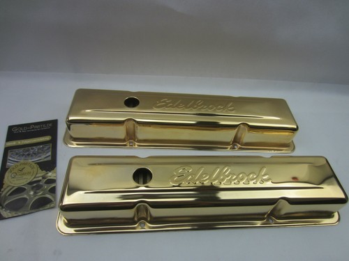 Edelbrock ventildeckel gold - edelbrock,
