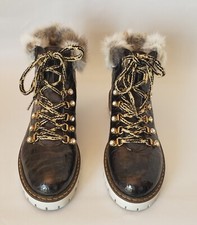 Neue Damenboots Größe 39 von Paul Barritt mit Etikett in Leder  mit Reptiloptik 