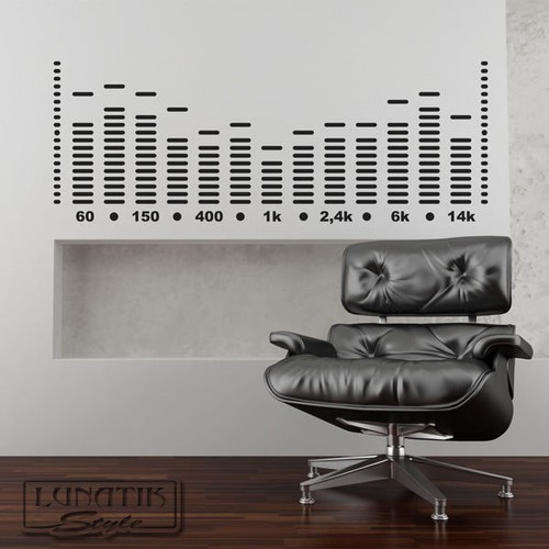 Wandtattoo wandaufkleber music - wandaufkleber,