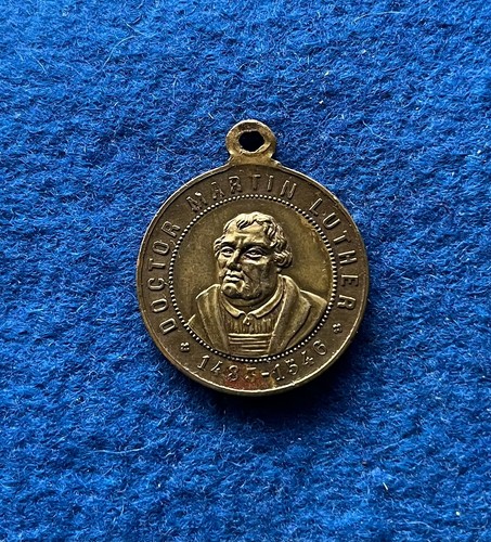 Medaille 1883 martin luther - martin,