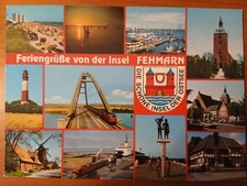 Postkarte 2808 gelaufen, Ostseeinsel Fehmarn, Ansichtskarte, Sammlung