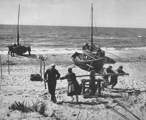Kurische nehrung fischerboot - nehrung-,