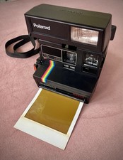Polaroid Supercolor 635 CL - 80er Jahre Vintage Sofortbildkamera - funktioniert!