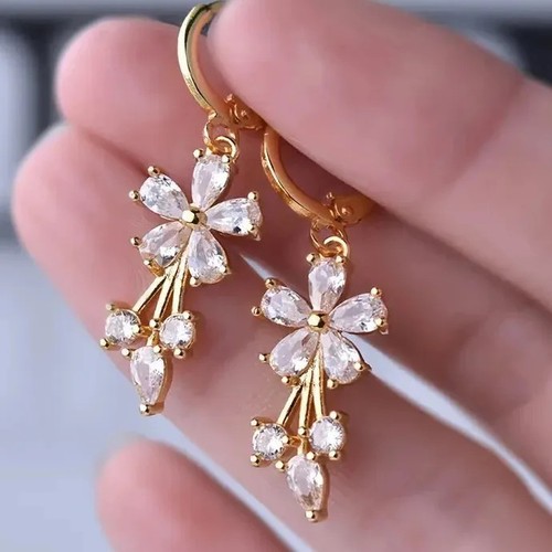 Luxury gold flower drop - luxury,