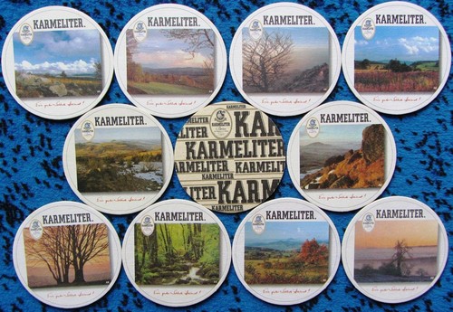 Bierdeckel serie karmeliter - bierdeckel,
