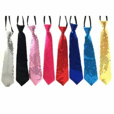 Pailletten Krawatte Schlips