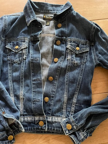 Jeansjacke replay xs denim - replay, gr.