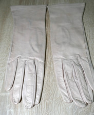 ❤️BEIGE LANGE LEDER