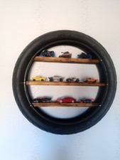 Wandregal aus Autoreifen – Handgefertigt, ideal für Modellautos / Deko