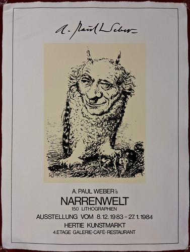 Ausstellungsplakat paul - ausstellungsplakat, „a.