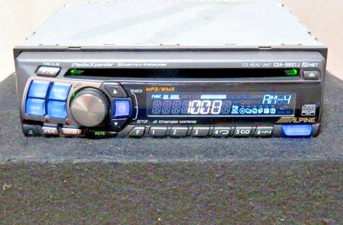 Alpine cda 9807 autoradio - alpine,