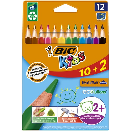 Bic dreikant buntstifte 12er - dreikant-buntstifte,