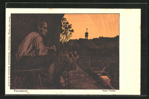 Künstler hans thoma mann - thoma:,