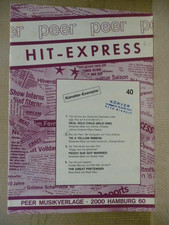 Musiknoten " HIT - EXPRESS "