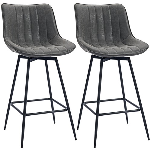 Homcom barhocker drehbar 2er - homcom,